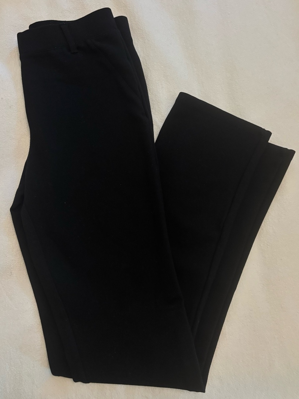 Quince Ultra-Stretch Ponte Strait
Leg Pant Regular Black Slacks
Dress Pants
